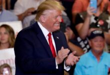 Trump rally woman north carolina