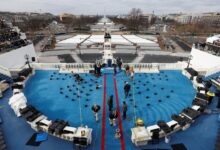 Donald trump inauguration indoors history