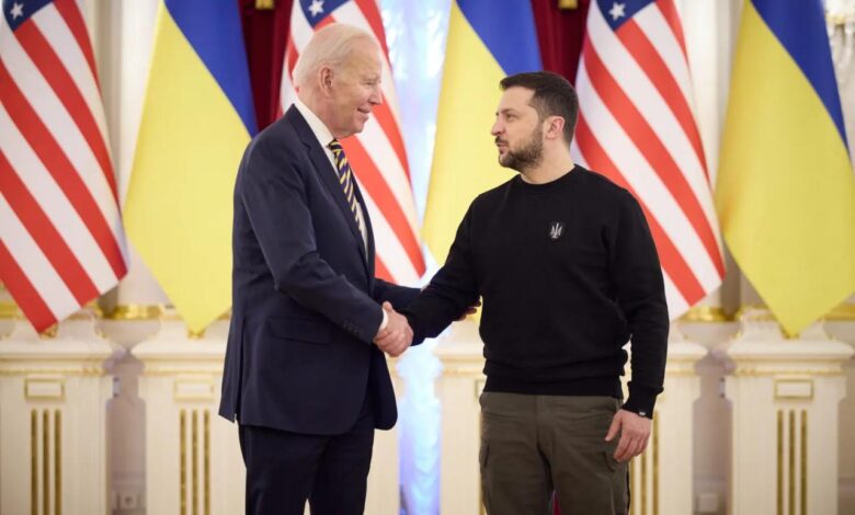 Bidens ukraine win zelensky loss