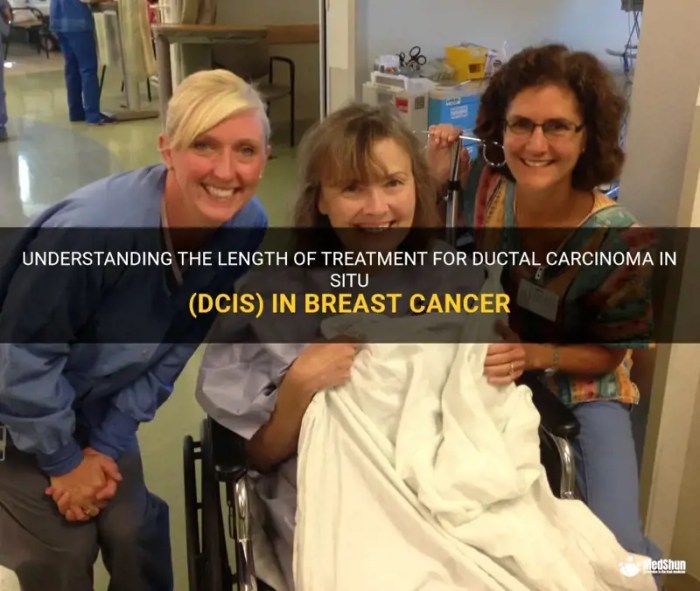 Breast cancer dcis treatment study
