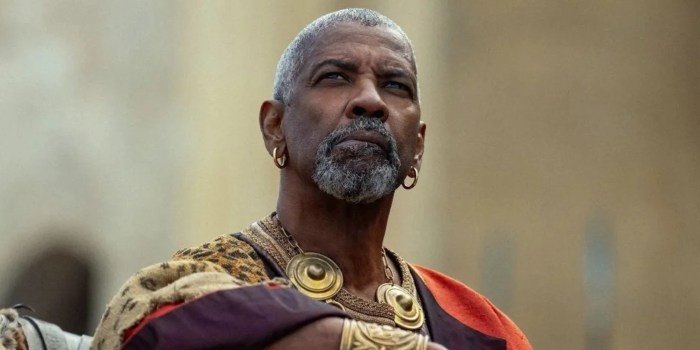 Gladiator ii denzel washington macrinus