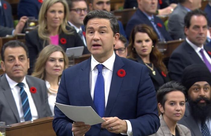Canada poilievre trudeau resignation