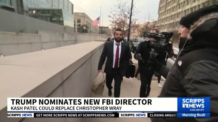 Meet kash patel donald trump nomination for fbi director