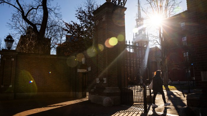 University funding trump harvard cornell northwestern brown princeton penn columbia