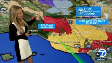 Particularly dangerous situation red flag warning santa ana winds los angeles fires