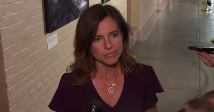 Sarah mcbride bathroom nancy mace