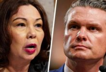Hegseth hearing military duckworth