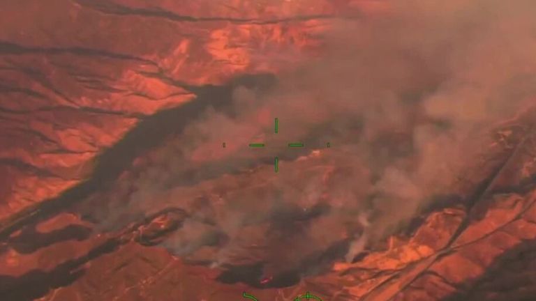 Los angeles california fires climate change