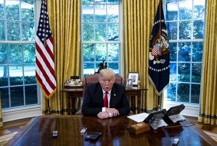 Donald trump oval office biden meeting