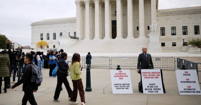 Beyond admissions colleges ruling race