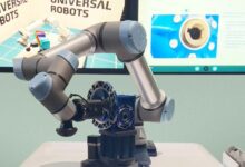 Nvidia robotics lab robot seattle research huang ceo jensen chef our ai gadgets geeky opens ultimate they interacts inside robots