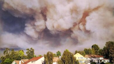 Los angeles california fires climate change