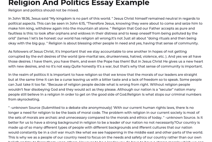 Politics scientism religion arianna huffington essay