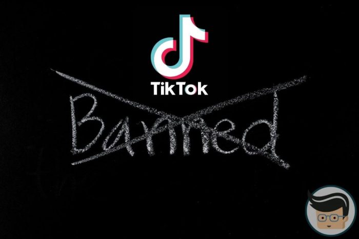 Tik tok ban what happens