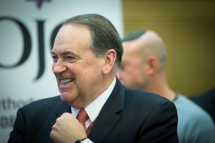 Former Arkansas Gov. Mike Huckabee tapped to be next US ambassador to ... Mike huckabee confirmation hearing israel gaza