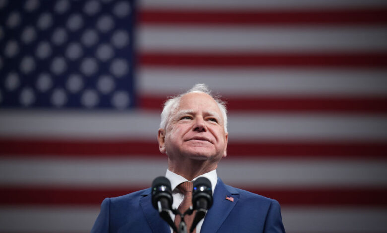 Democrats schumer tim walz aoc