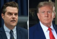 Matt gaetz withdraws trump