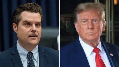 Matt gaetz withdraws trump