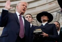 Trump inauguration oath of office bible
