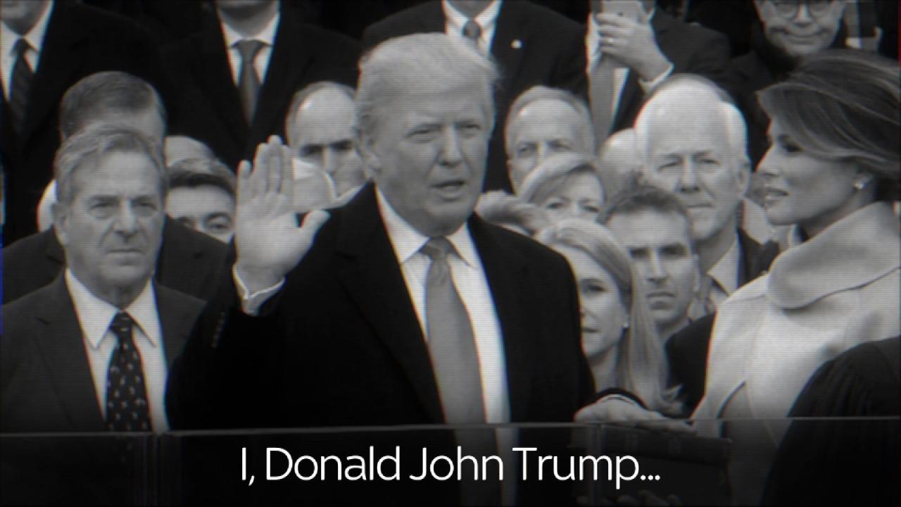 Presidential oath inauguration constitution Trump second inauguration oath of office