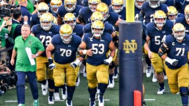 Notre dame football christian colleges