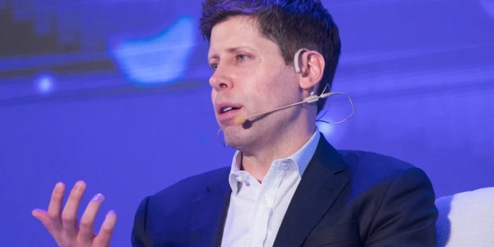 Sam altman superintelligence agi