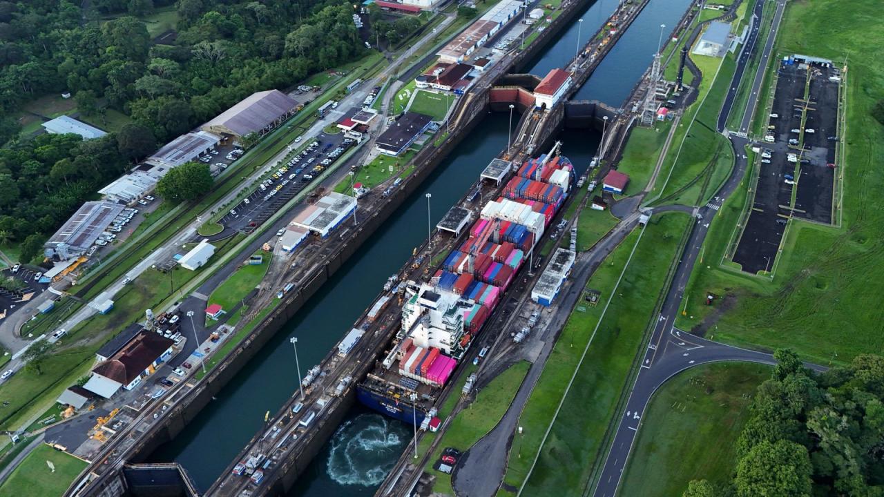 Panama canal political history