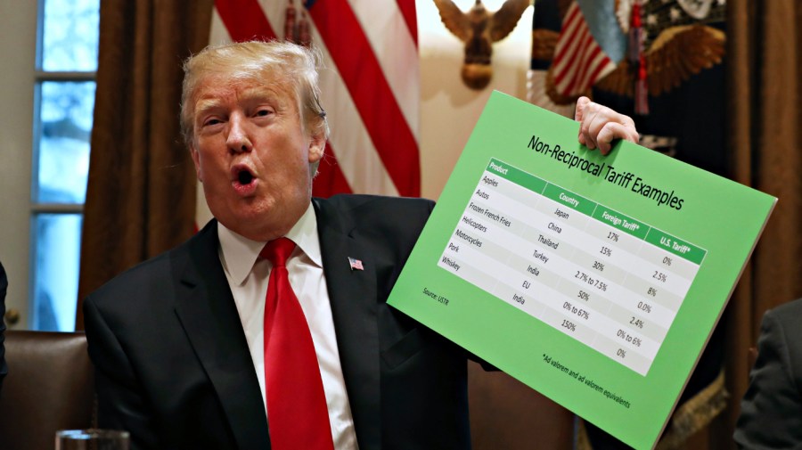 Trump Financial markets slight bounce back trump tariffs