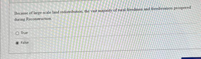 Land reshuffling racial divide essay