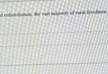 Land reshuffling racial divide essay