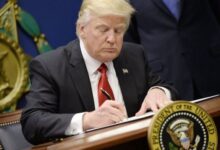 Donald trump day one promises pardons border executive order