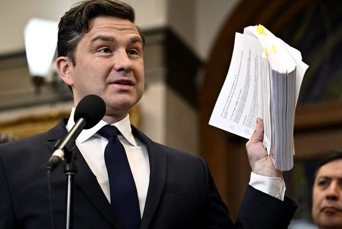 Canada poilievre trudeau resignation