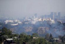 Los angeles wildfires wind science