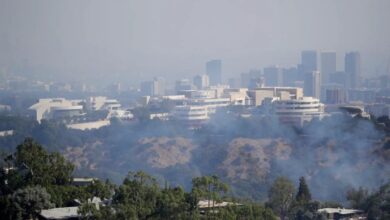 Los angeles wildfires wind science