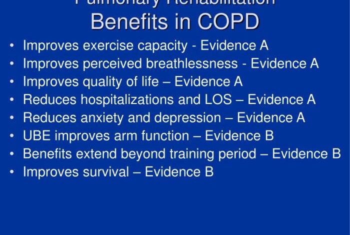 Pulmonary rehab benefits respiratory health asthma