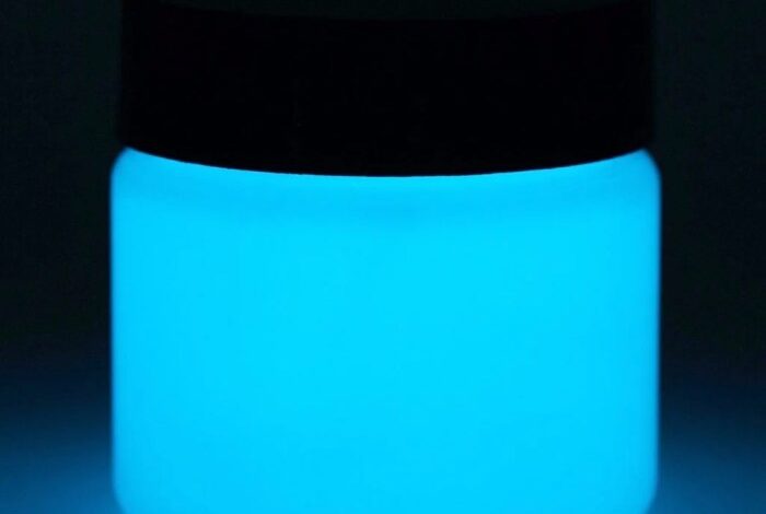 You glow in the dark