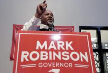 Mark robinson loses north carolina governor