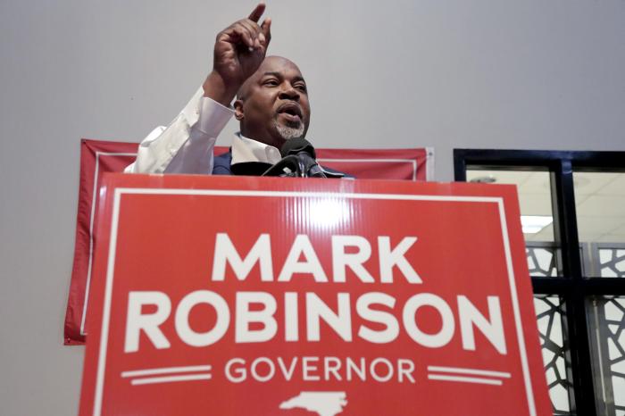 Mark robinson loses north carolina governor