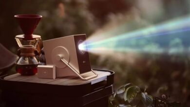 Lg cinebeam q 4k uhd smart portable laser projector